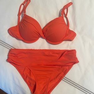 Blue/Rod Beattie bikini set